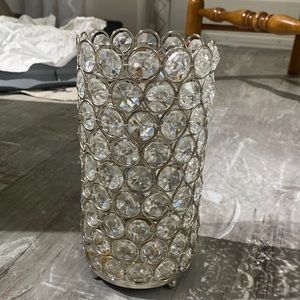Crystal hurricane lantern